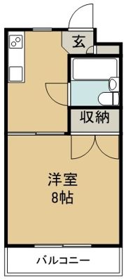 コーポ松英の間取り画像