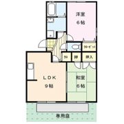ハイカムール国分IIの間取り画像
