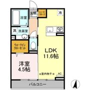 ラ・コリーヌさくらの間取り画像