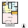 メゾン左富士 A棟の間取り画像