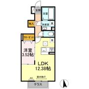 メゾンエスポワール緑丘の間取り画像