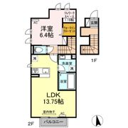 メゾンエスポワール緑丘の間取り画像
