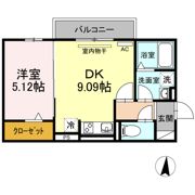 ブリーズコート常滑の間取り画像