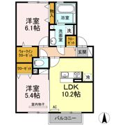 さくら荘の間取り画像