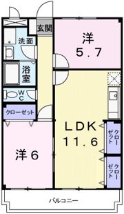 グランディオーズの間取り画像
