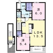 ヴィオラ 堂本の間取り画像