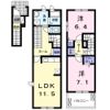 WING 彩の間取り画像