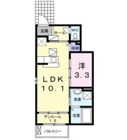 ベルシエロ Bの間取り画像