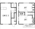 エスペランス Aの間取り画像