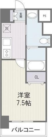 サムティタワーズ愛宕の間取り画像