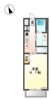 ラージモートの間取り画像