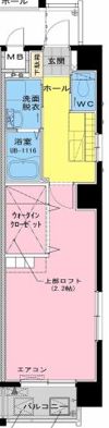Hashimoto East Mansionの間取り画像