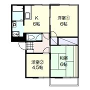 サニーエステートの間取り画像