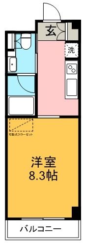 A’VIEWの間取り画像