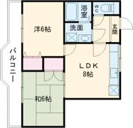 カーム瀬田の間取り画像