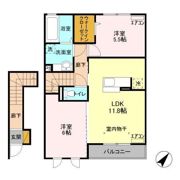 ボヌールDの間取り画像