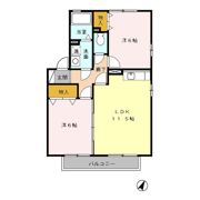 ウィルモア21 Aの間取り画像