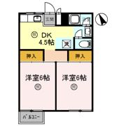 宮町ハイツの間取り画像