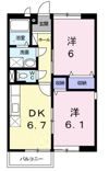 サンシャインAの間取り画像