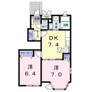 アプリコットの間取り画像