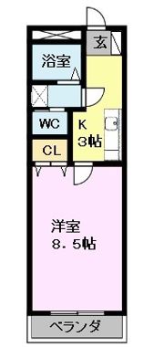 ジュネッセ・シマの間取り画像