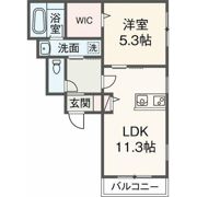 クレール富士見台の間取り画像