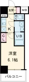 エスリード神戸兵庫駅マリーナスクエアの間取り画像
