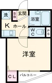 アベニューコート福生の間取り画像