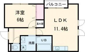 ハイツあかりの間取り画像