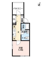 Fleur chiba（フルールチバ）の間取り画像