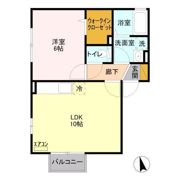 パインⅡの間取り画像