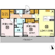 ニーナサクレの間取り画像