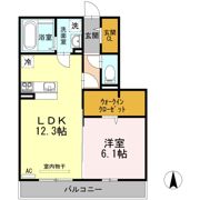 メゾンドルシアンの間取り画像