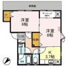 アプリコット B棟の間取り画像
