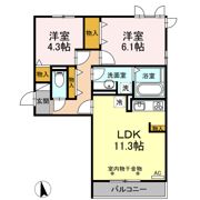 Ott's Gejoの間取り画像