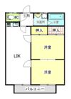 北長町ハイツの間取り画像