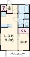 カサヴェルデ壱番館の間取り画像