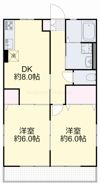 ハイム川東 南棟の間取り画像