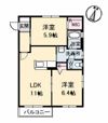 メゾンスカイヒルズ Q棟の間取り画像