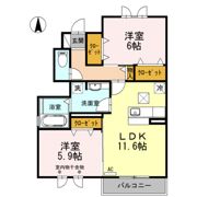 グラン ビュー ソニック B棟の間取り画像