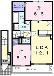 カピリナの間取り画像