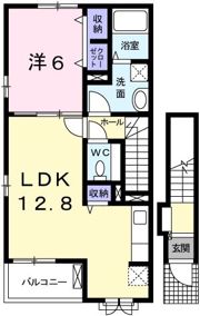 サンセールⅣの間取り画像
