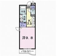 プラティークヌーヴォーの間取り画像