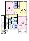 メゾングレース Bの間取り画像