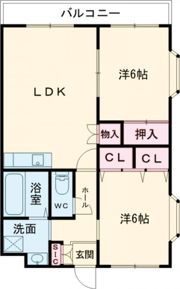 アーバンヒル広川の間取り画像