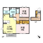 スプリングコート西船の間取り画像