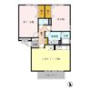 セジュール小田 Aの間取り画像