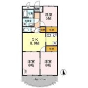 プルメリア・イズシの間取り画像