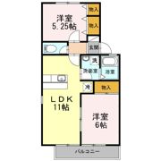 エテール 1番館の間取り画像