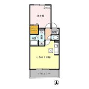 ラ・テール Bの間取り画像